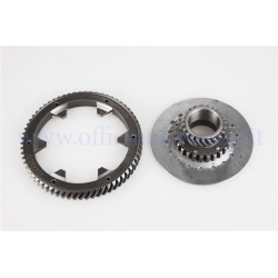 Primaria Pinasco Z 23-65 (Ratio 2.82) denti elecoidali con pignone Ø97 (6 molle) per Vespa 125/150