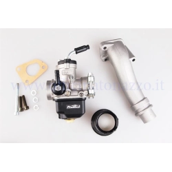 Kit carburatore a valvola Pinasco PHBL 24 AD rigido con attacco a tre fori per Vespa PK