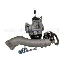 Kit carburatore a valvola Pinasco PHBL 22 AD rigido con attacco a due fori per Vespa 50 - Primavera - ET3