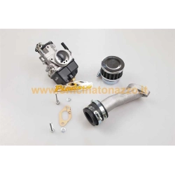 Kit carburatore a valvola Pinasco PHBL 24 AD elastico con attacco a due fori per Vespa 50 - Primavera - ET3