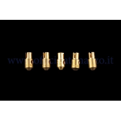 Kit Pinasco 25293103 con cinque getti massimo tipo 4576: 100, 102, 104, 106 e 108, per carburatori SI compatibili. Taratura progressiva.