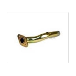 Collettore rigido Pinasco 25530301 Ø19 a due fori per carburatore SHB/SHBC 19.19. Per Vespa Smallframe con flangia aspirazione corrispondente.