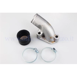Collettore di aspirazione Pinasco Ø 28/30 innesto elastico per Vespa PX - PE - T5