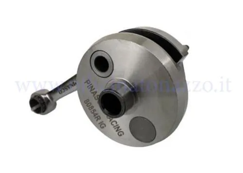 Albero motore Pinasco Competizione anticipato con spinotto Ø12 per Ciao - SI ( monta un cuscinetto 35x17x10mm )