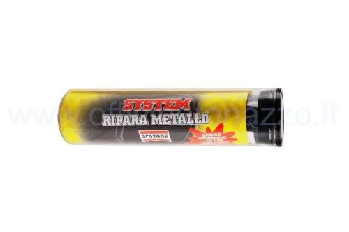 Stucco epossidico bicomponente Arexons 4758 da 57 g per riparare ferro, acciaio, alluminio, rame, ottone, ghisa e piombo.
