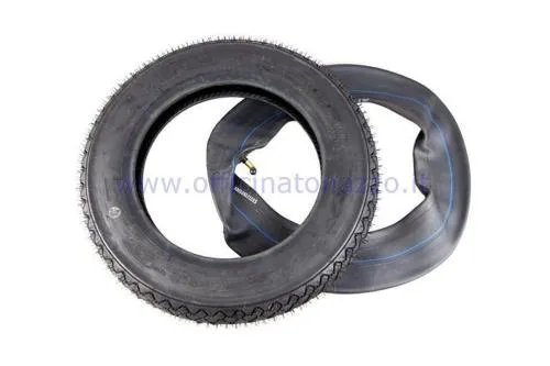 Pneumatico Kenda K333 Mich 83 3.00-10 50J TT con camera d�aria e valvola a 90� per scooter compatibili.