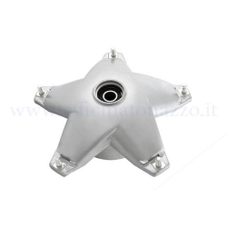 Mozzo tamburo anteriore a stella F.A. Italia 1457 per Vespa PX 125-200 E '98, MY e '11 con freno a disco e asse Ø20 mm.