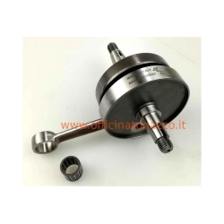 Albero motore Mazzucchelli AMT186VT per Vespa PK XL: spalle tonde 87 mm, corsa 51 mm, biella 97 mm e cono accensione 20 mm.