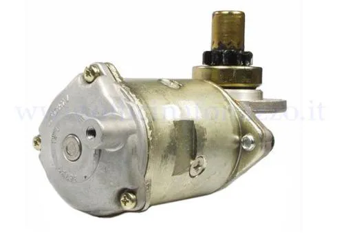 Motorino avviamento completo 12 V per Vespa PX 125-200 Elestart, PX Lusso, MY e Cosa compatibili, riferimento Piaggio 249235.