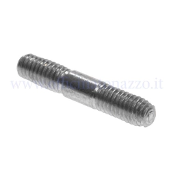 Prigioniero Polini 317.0002 M8x32 mm, passo 1,25, per collettore di scarico su cilindri Vespa 90-125 Primavera, ET3 e PK compatibili.