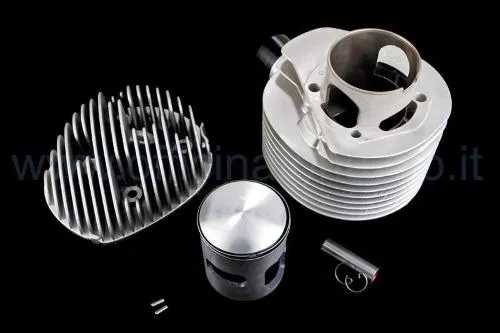 Cilindro Polini 210 cc in alluminio corsa 57 per Vespa 200