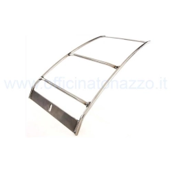Portapacchi posteriore cromato per Vespa Rally, SIP "70s" per Vespa 125 VNB4-6/GT/GTR/TS/Super/150 VBB2/GL/Sprint/V/160 GS 2°/180 SS/ Rally, superficie di carico: 30x20 cm, rigido