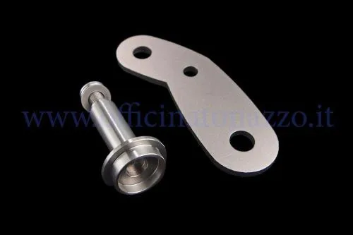 Kit antiaffondo Crimaz DF1022-0ANT in acciaio inox per Vespa 50, Primavera, ET3 e PK con forcella ET3, per tamburo o disco compatibile.