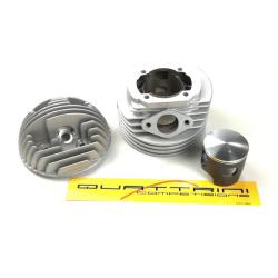 Cilindro Quattrini Competizione 144cc M1B GTR Ø60 in alluminio con booster di scarico per Vespa 50 - Primavera - ET3
