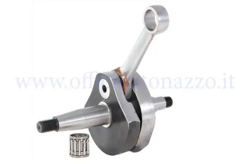 Albero motore SERIE PRO by W5 corsa 51, cono 20 specifico per lamellare al carter per Vespa PK - Primavera - ET3