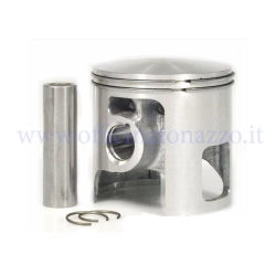 Pistone Malossi classe B per cilindro 172 cc Vespa T5: Ø65 mm, spinotto Ø16 mm e due segmenti semitrapezoidali. Verificare la selezione.