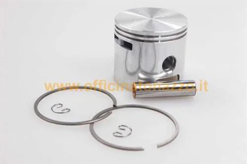 Pistone completo Olympia 56031PT55.2 Ø55,2 mm, ricambio maggiorato per gruppo termico 102 cc serie 56031 Vespa 50, PK 50 e Ape 50.