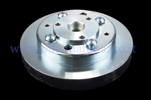Volano integrale ricavato dal pieno per accensione Parmakit senza ventola, peso 2.4kg, cono 17
