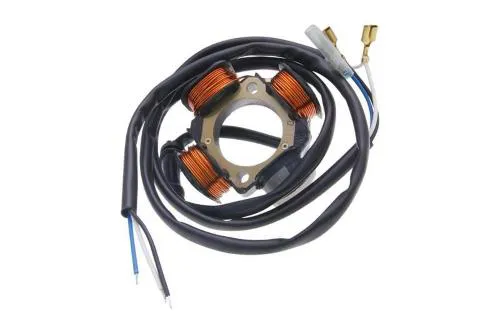 Statore Polini 171.0650 per accensioni analogiche Vespa Smallframe. Ricambio con alimentazione impianto elettrico; piattello escluso.