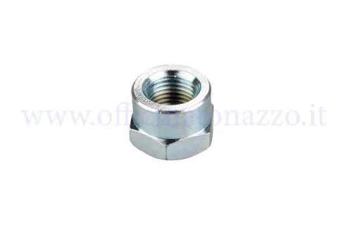 Dado volano Polini 928.310.004 con filetto M12×1,25 e altezza 14 mm, per accensioni su alberi cono 20 di Vespa Smallframe e Largeframe compatibili.