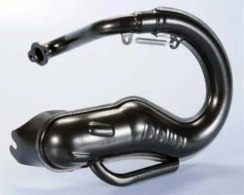 Marmitta Polini Racing senza silenziatore in alluminio per Vespa 50