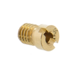 Getto freno aria Polini 343.0751 da 0,30 mm per carburatori CP. Ricambio originale con EAN 8054705089497, distinto dal getto chiuso 343.0750.