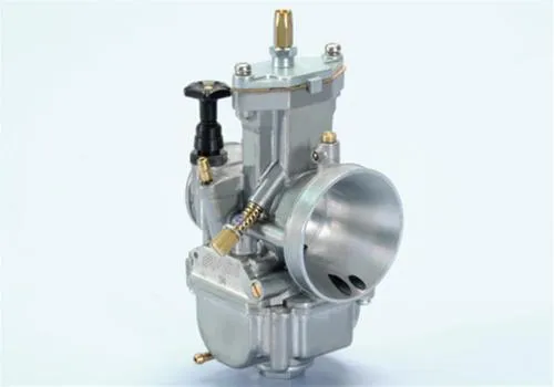 Polini PWK 201.0171 da 34 mm: attacchi 40/54 mm, getti 122/42, spillo N68E, polverizzatore a 30 fori e starter manuale.