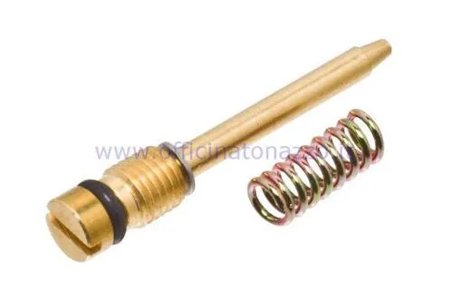 Vite e molla di regolazione aria minimo per carburatore PWK Ø24 - 26 - 28 - 30