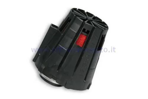 Filtro aria conico Malossi imbocco Ø 44mm con cuffia nera per carburatore PHBH 30 BD
