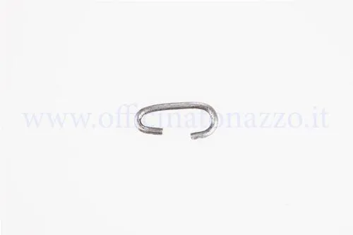 Gancho para fijación de muelle plano de 25 mm para sillín Vespa