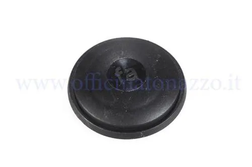 Coperchio nero in plastica F.A. Italia 3985 per dado tamburo ruota Vespa PK, PK XL, PK FL2, Rush e N.