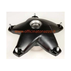 Tamburo anteriore nero a stella F.A. Italia per Vespa PX con freno a disco e asse da 20 mm. Completo di cuscinetti e astucci a rulli.