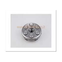 Gruppo frizione completa 3 dischi 6 molle Ø flangia 97mm pignone Z22 per Vespa PX 125 1° serie