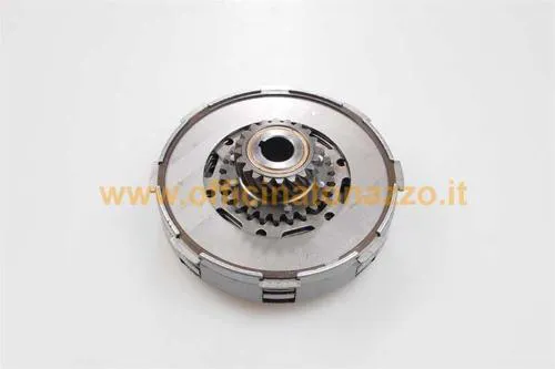 Gruppo frizione completa 3 dischi 7 molle Ø flangia 107mm pignone Z20 per Vespa T5