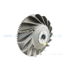 Electronic flywheel cone 20 - 1.9 kg, lightened and balanced with ring nut for electric start for Vespa PX - LML