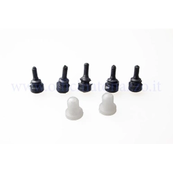Kit tamponi sportello e boccole supporto sportello piccolo per Vespa 50 N 1° serie
