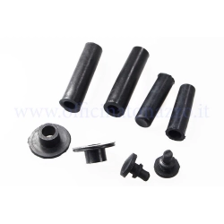 Kit parti in gomma cofani con ganci interni per Vespa PX 125/150/200