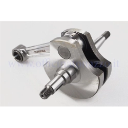 Árbol motor Pinasco, carrera 57, cono 17, Vespa 125 VM1-2-3 - 150 VL1-2-3 - VB1 BIELLA 110MM
