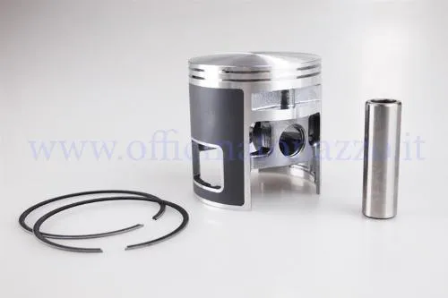 Pistone completo Pinasco Ø 63mm classe A per vespa T5 162cc e cilindro con booster di scarico