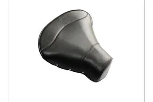 Sella posteriore singola nera con borchie e cuciture per Vespa VNA, VNB, VBA, VBB, GT, GTR, GL, Sprint, TS, Rally, GS, SS e PX.