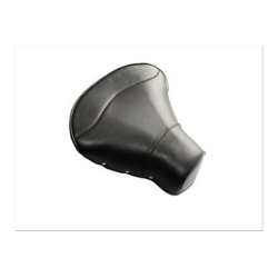 Sella posteriore singola nera con borchie e cuciture per Vespa VNA, VNB, VBA, VBB, GT, GTR, GL, Sprint, TS, Rally, GS, SS e PX.