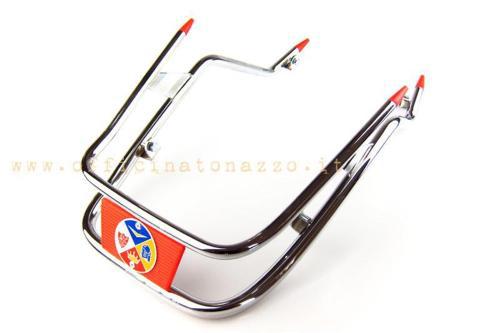 Paraurti parafango doppio tubo colore rosso per Vespa GS