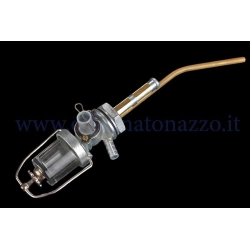 Rubinetto serbatoio benzina con bicchierino in vetro per Vespa 125 VNB1T>6T - Super - GT- GTR - 150 VBA1T - VBB1T>2T - GL - Super - Sprint - Sprint Veloce 125 VNB1t>6T