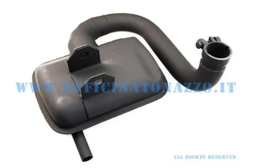 Marmitta SIP Road 2.0 24163000 per Vespa GS 160, SS 180 e Rally 180: acciaio nero, collettore maggiorato, compatibile con pneumatico largo.