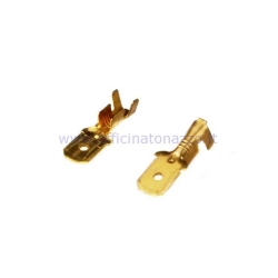 Faston maschio mis. 0.5-1mm (medio)