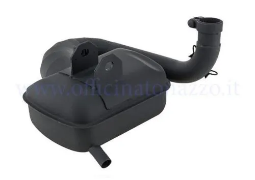 Sip Road XL black racing exhaust for Vespa 125-150 PX