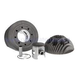 Cilindro Pinasco 135cc "ZUERA SS" in alluminio con candela centrale per Vespa 125 ET3 - Primavera