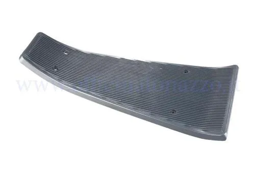 Alfombrilla central de plástico gris para Vespa PK XL
