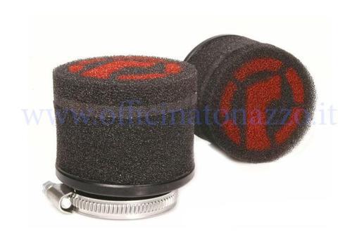 Filtro aria in spugna RAMAIR imbocco Ø=52mm carburatore Mikuni TMX 27/30 - PWK 28 (alt. 65 diam.70 )