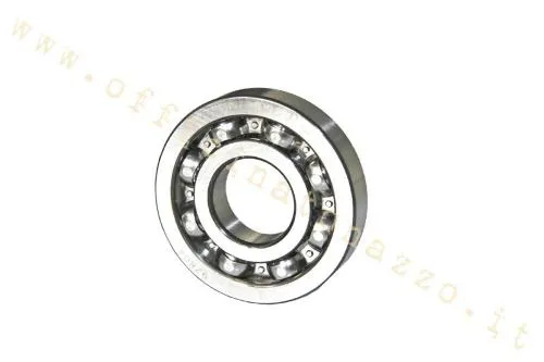 Cuscinetto albero motore SKF 25x62x12 mm, riferimento Piaggio 097804, per lato frizione di numerose Vespa Largeframe compatibili.
